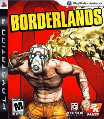 Borderlands (USA) (v1.06) (Update) box cover front